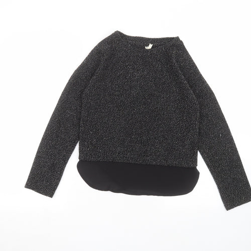 Young Dimension Girls Black   Pullover Jumper Size 11 Years