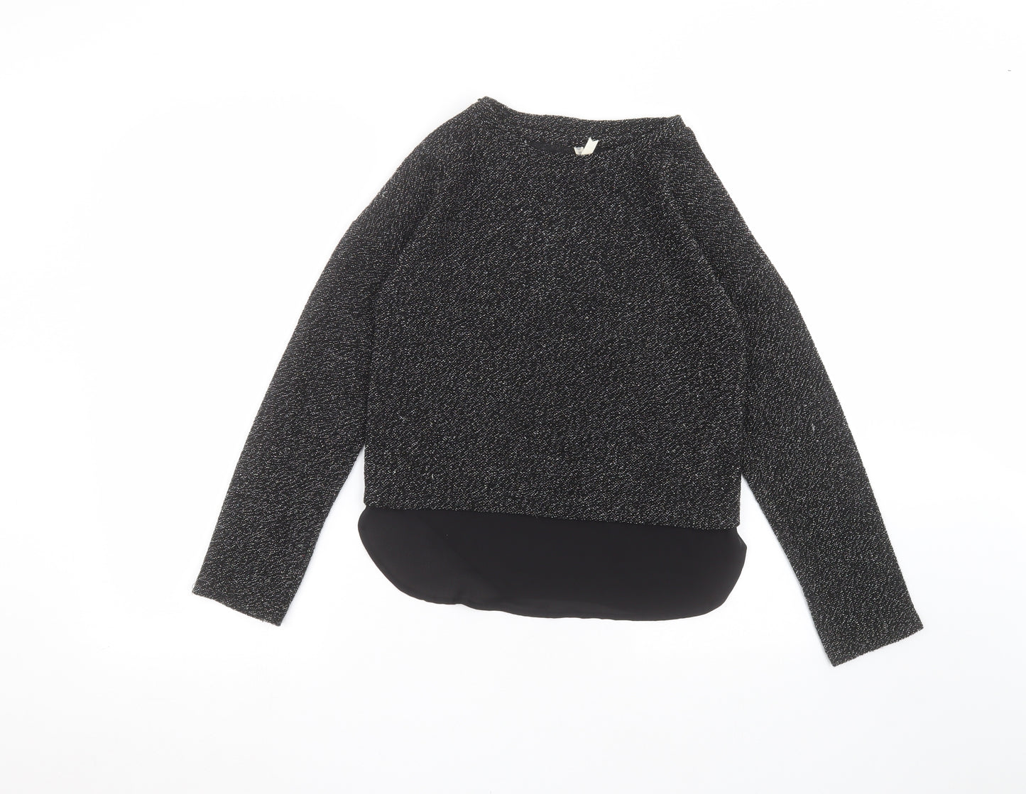 Young Dimension Girls Black   Pullover Jumper Size 11 Years