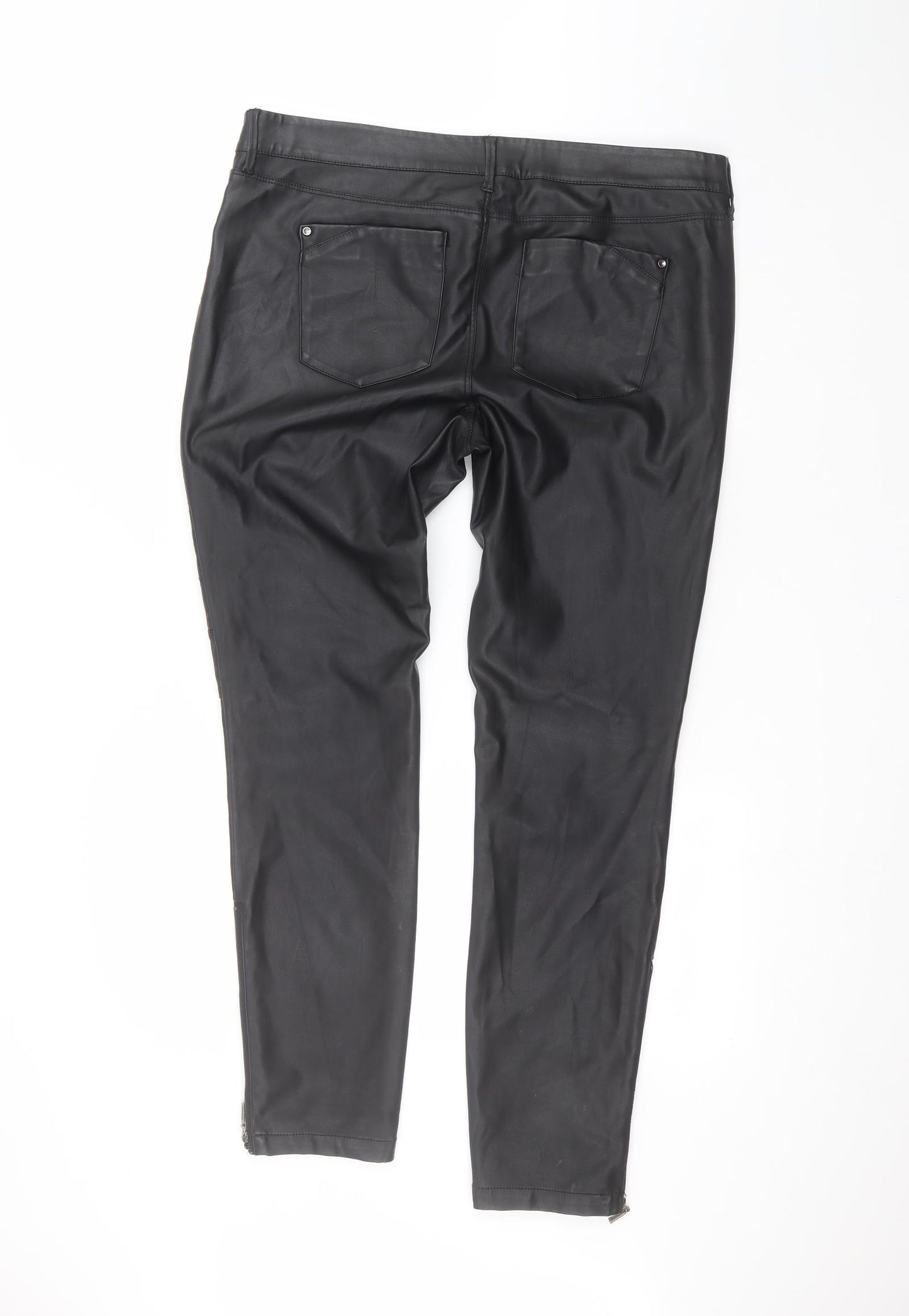 River Island Womens Black   Trousers  Size 16 L30 in