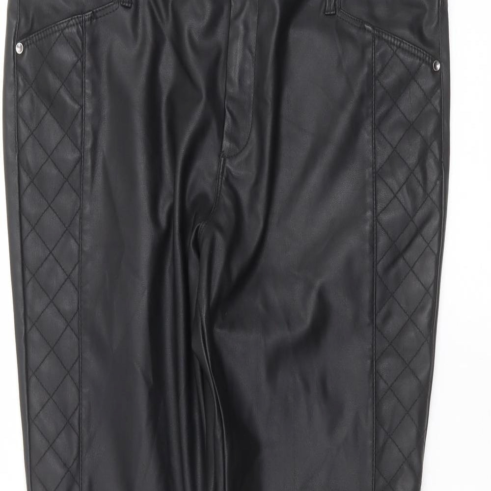 River Island Womens Black   Trousers  Size 16 L30 in