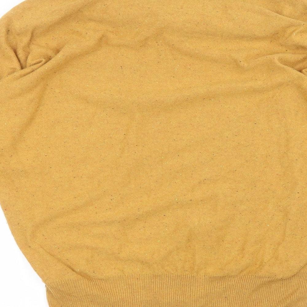 cape daisy Womens Yellow   Pullover Jumper Size M