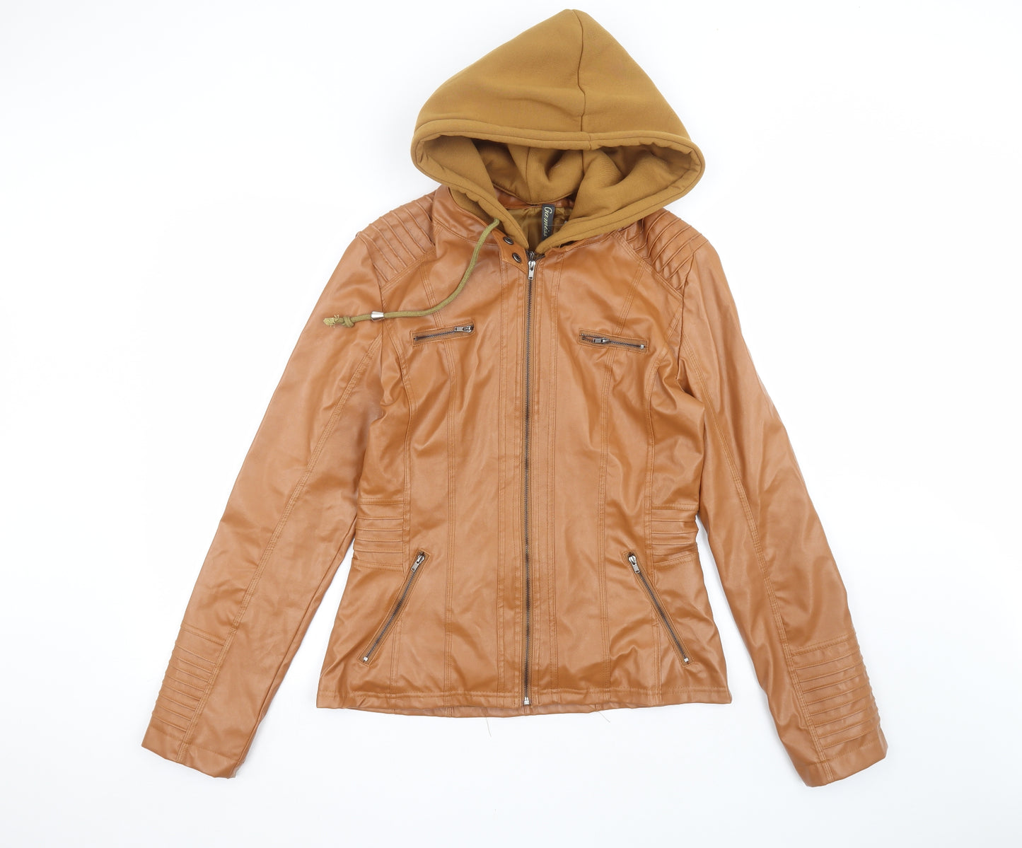 Gamiss Womens Brown   Parka Coat Size L