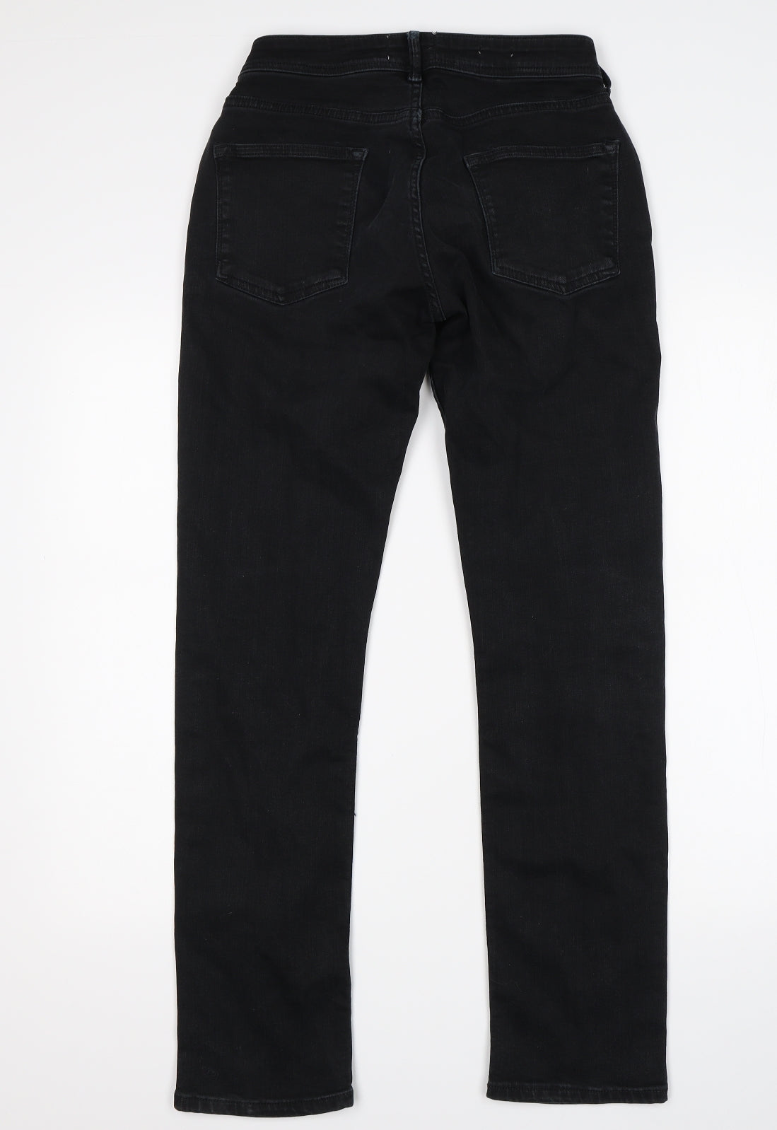 Topshop Mens Black   Straight Jeans Size 30 L29 in