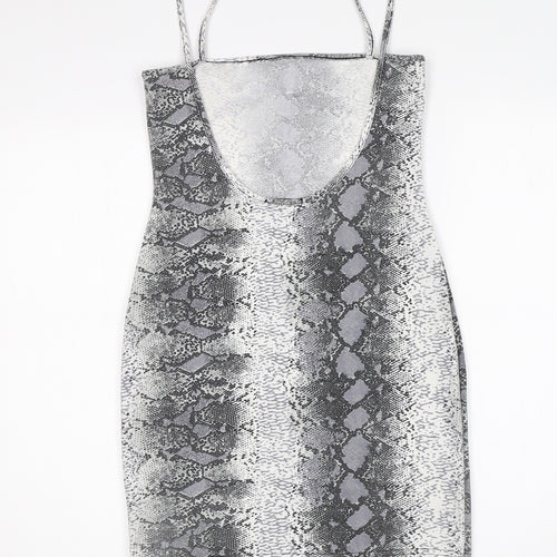 In the Style Womens Multicoloured Animal Print  Mini  Size 10