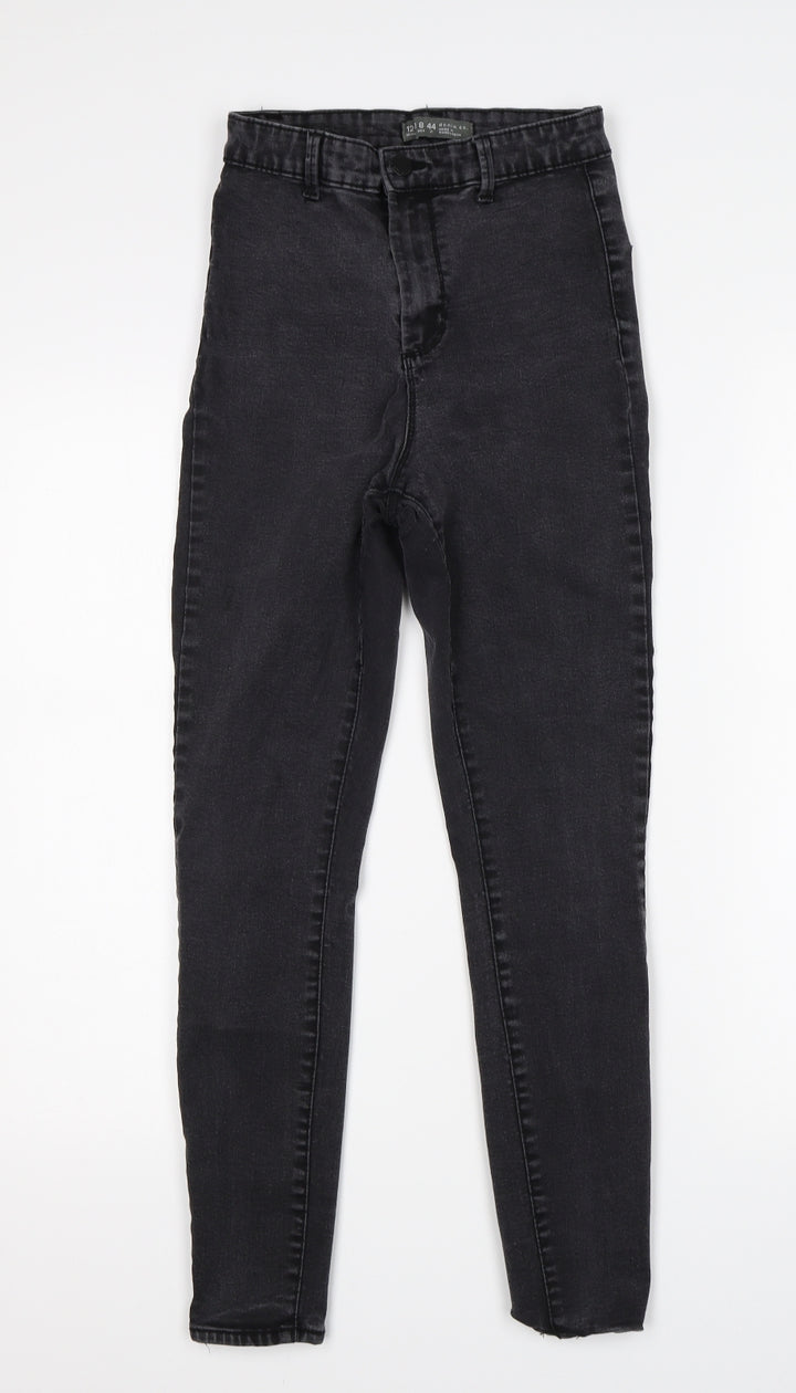 Denim Co Womens Grey Skinny Jeans Size 12 L26 in