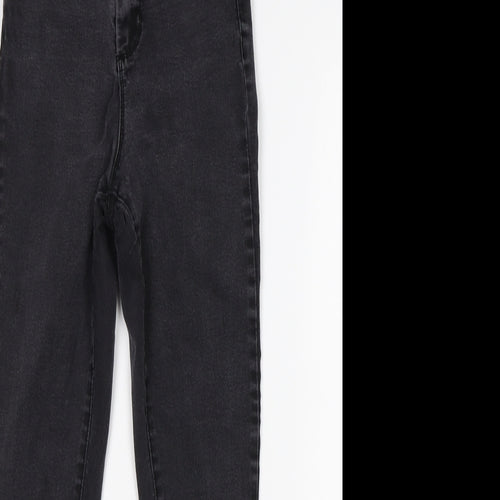 Denim Co Womens Grey   Skinny Jeans Size 12 L26 in