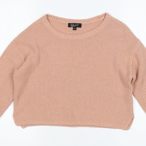 New Look Girls Pink   Pullover Jumper Size 10-11 Years
