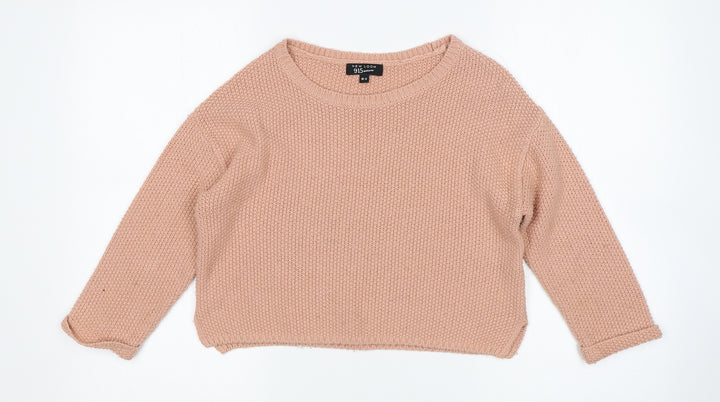 New Look Girls Pink   Pullover Jumper Size 10-11 Years