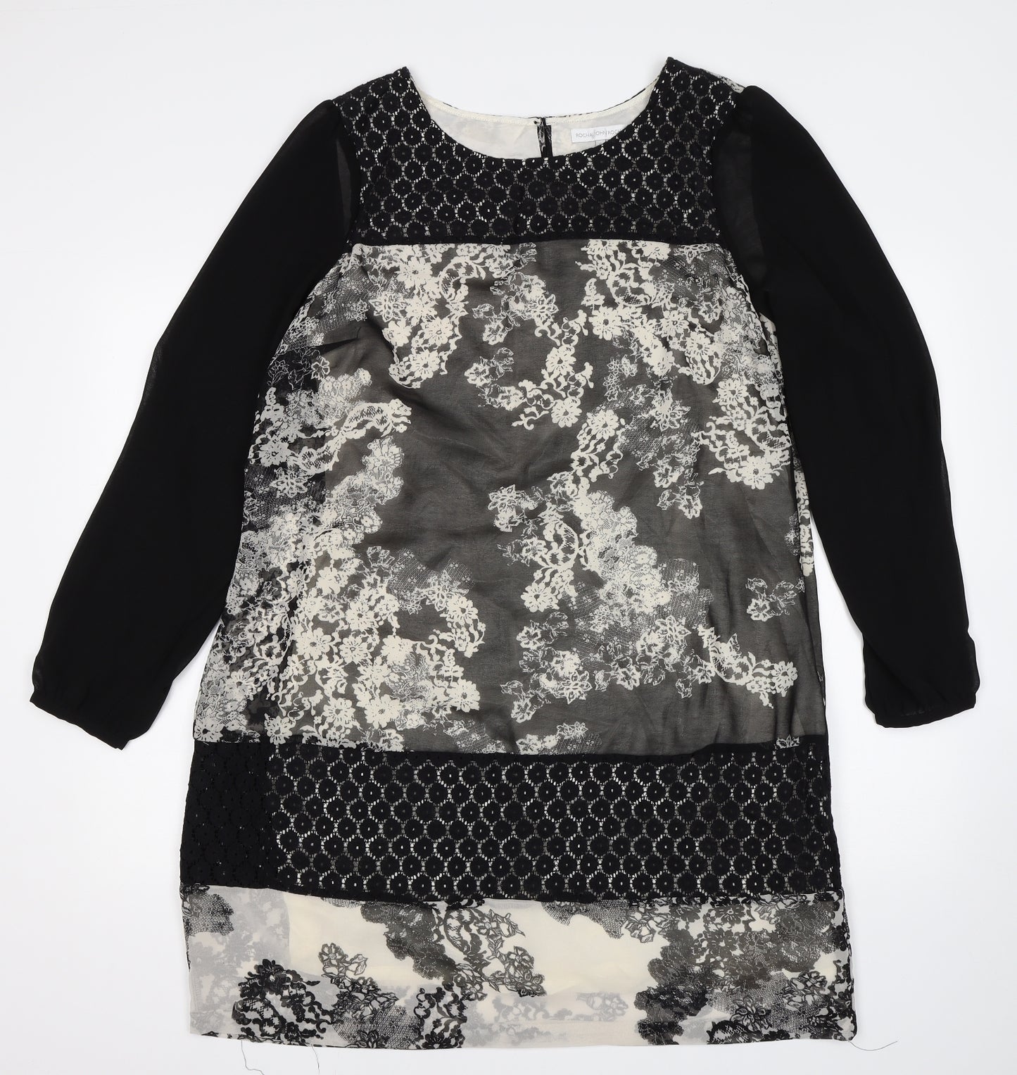 Debenhams Womens Multicoloured Floral  A-Line  Size 16