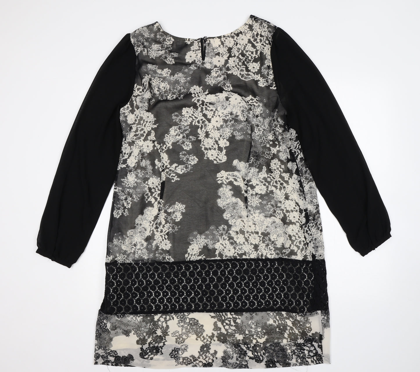 Debenhams Womens Multicoloured Floral  A-Line  Size 16