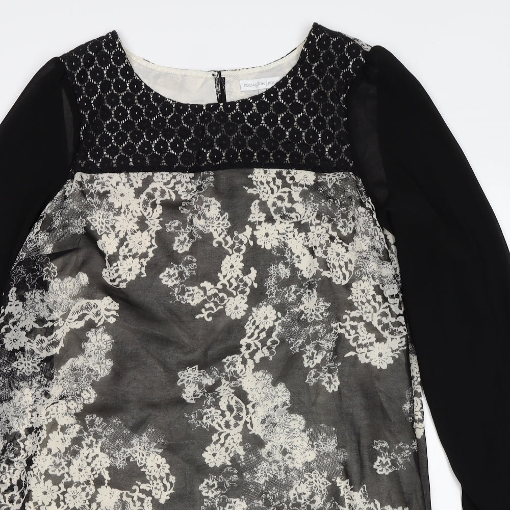 Debenhams Womens Multicoloured Floral  A-Line  Size 16