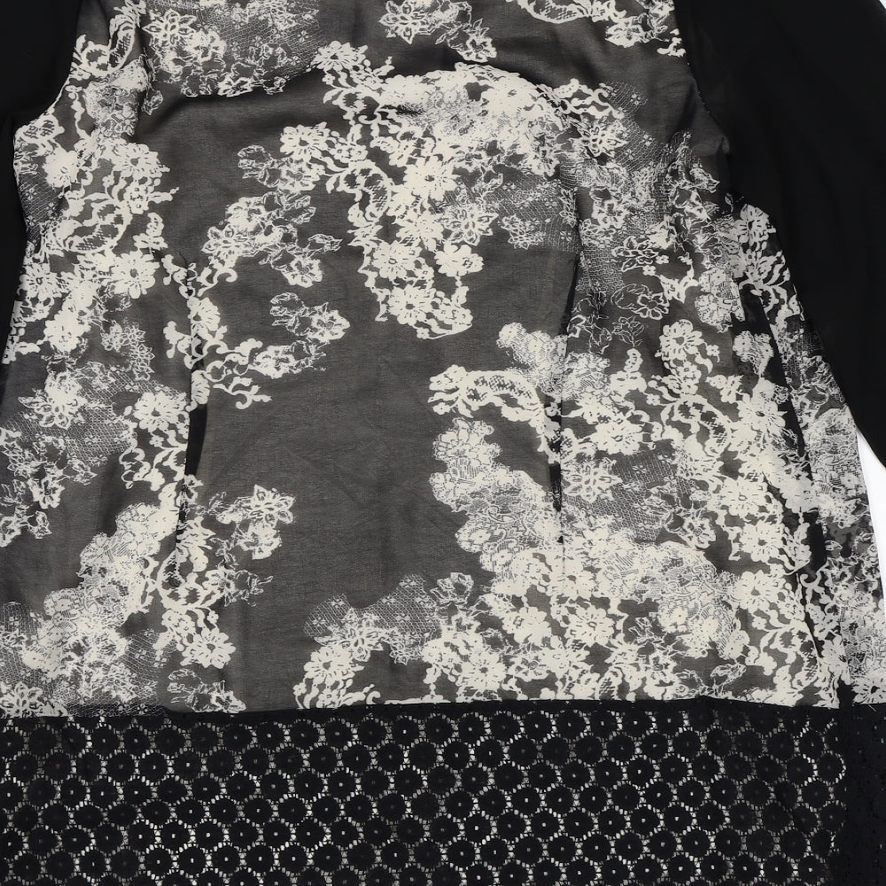 Debenhams Womens Multicoloured Floral  A-Line  Size 16