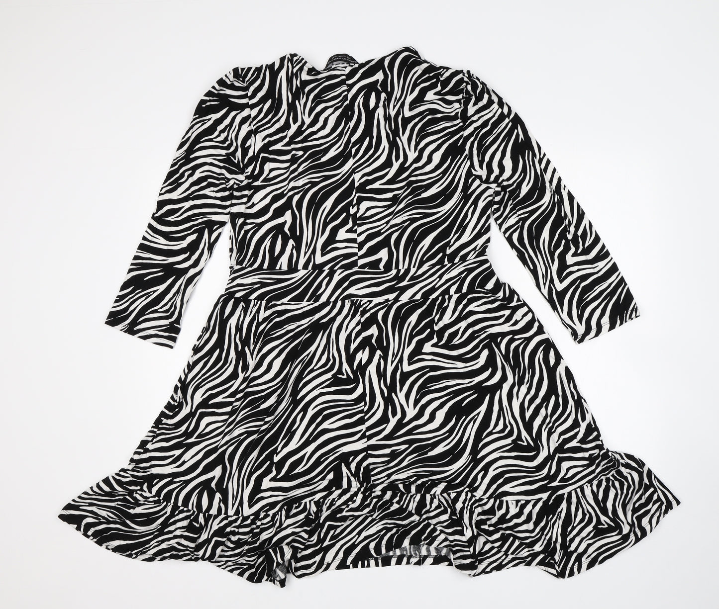 Dorothy Perkins Womens Multicoloured Animal Print  A-Line  Size 16