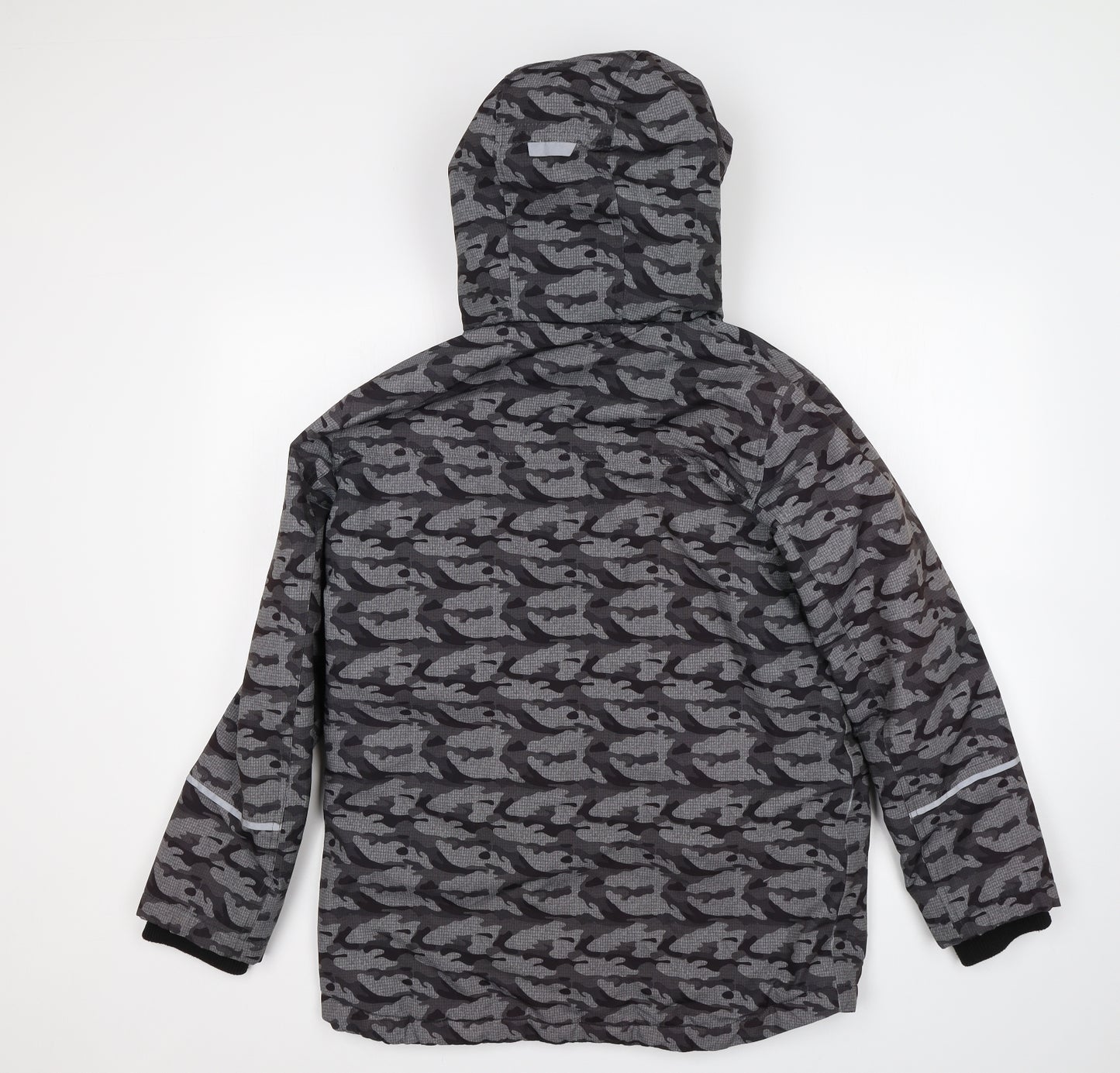 TU Boys Multicoloured Camouflage  Rain Coat Coat Size 13-14 Years