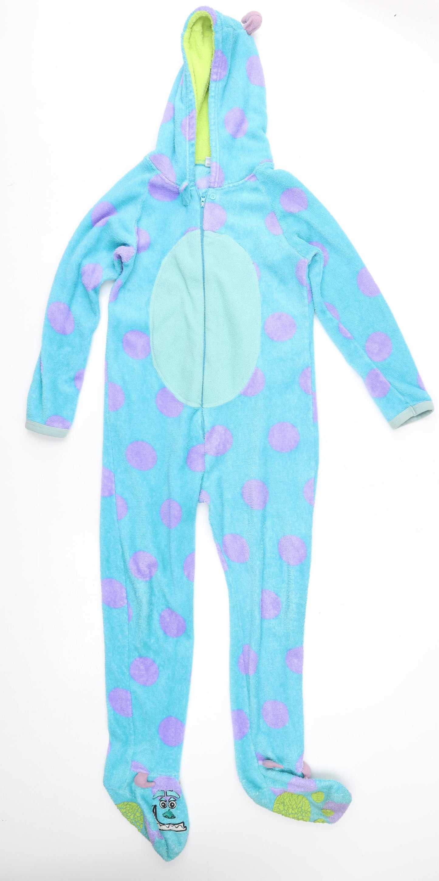 Primark Boys Blue    One Piece Size 10-11 Years  - monsters inc Sully