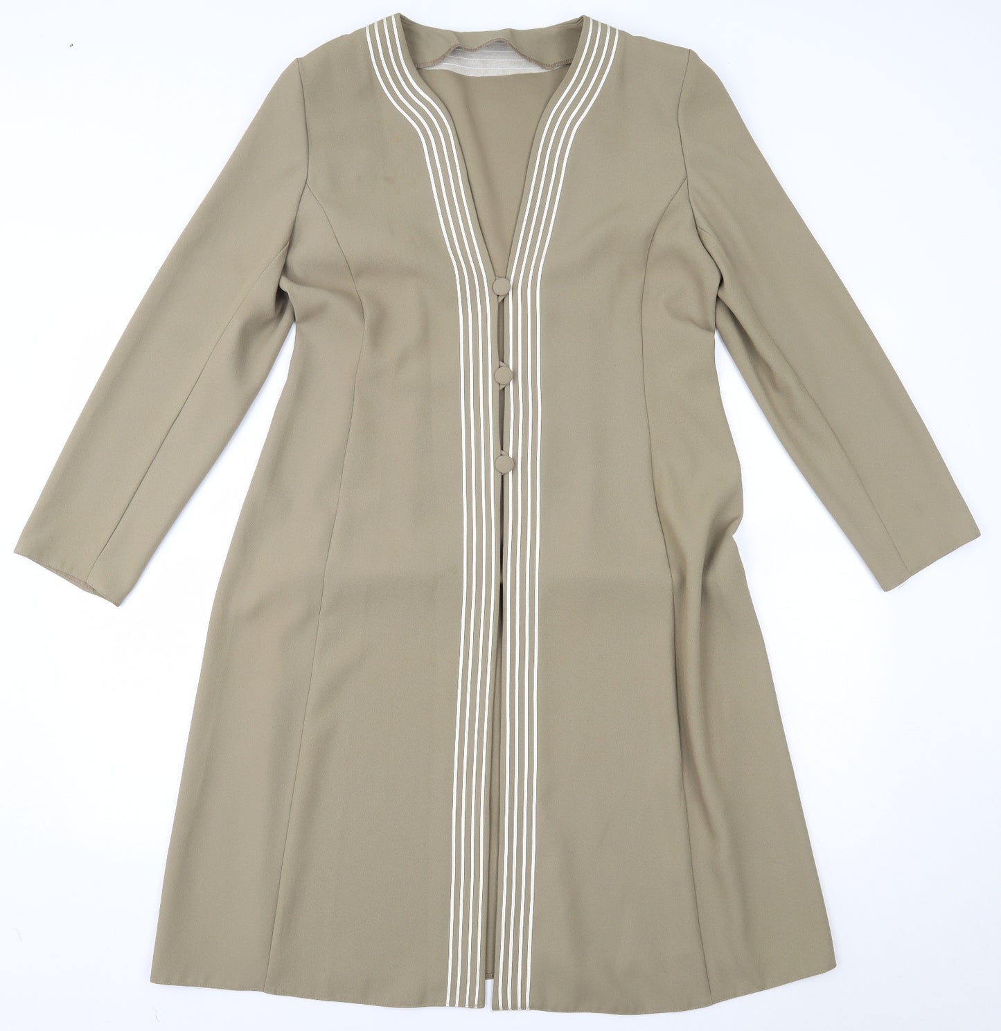 Preworn Womens Green    Coatigan Size 12