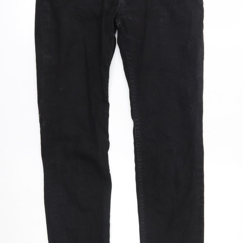 H&M Mens Black   Straight Jeans Size 29 L32 in