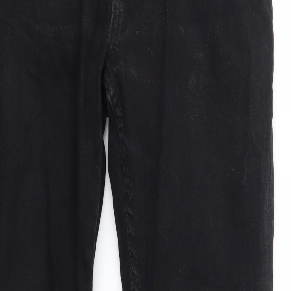 H&M Mens Black   Straight Jeans Size 29 L32 in