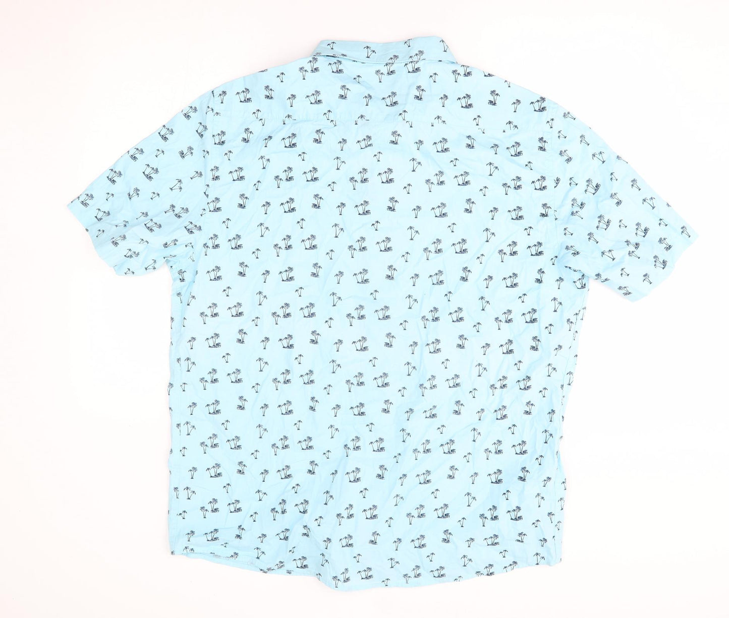 George Mens Blue    Button-Up Size XL