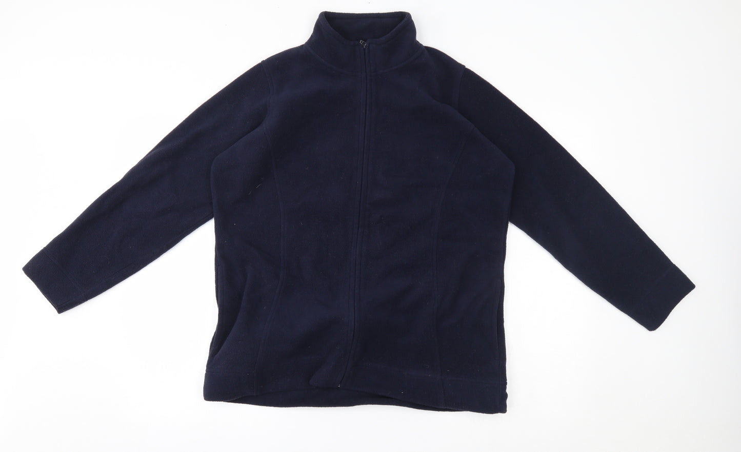 EWM Womens Blue   Full Zip Sweatshirt Size M