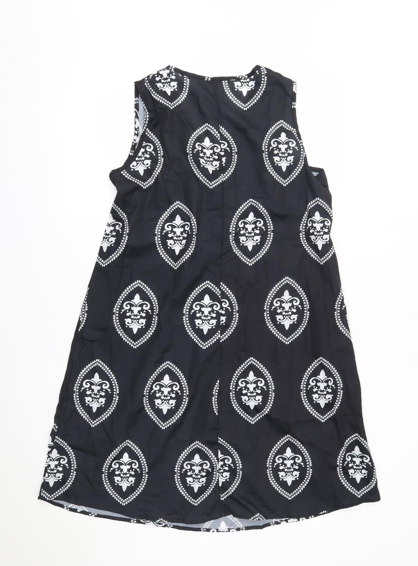 Preworn Womens Black   A-Line  Size M