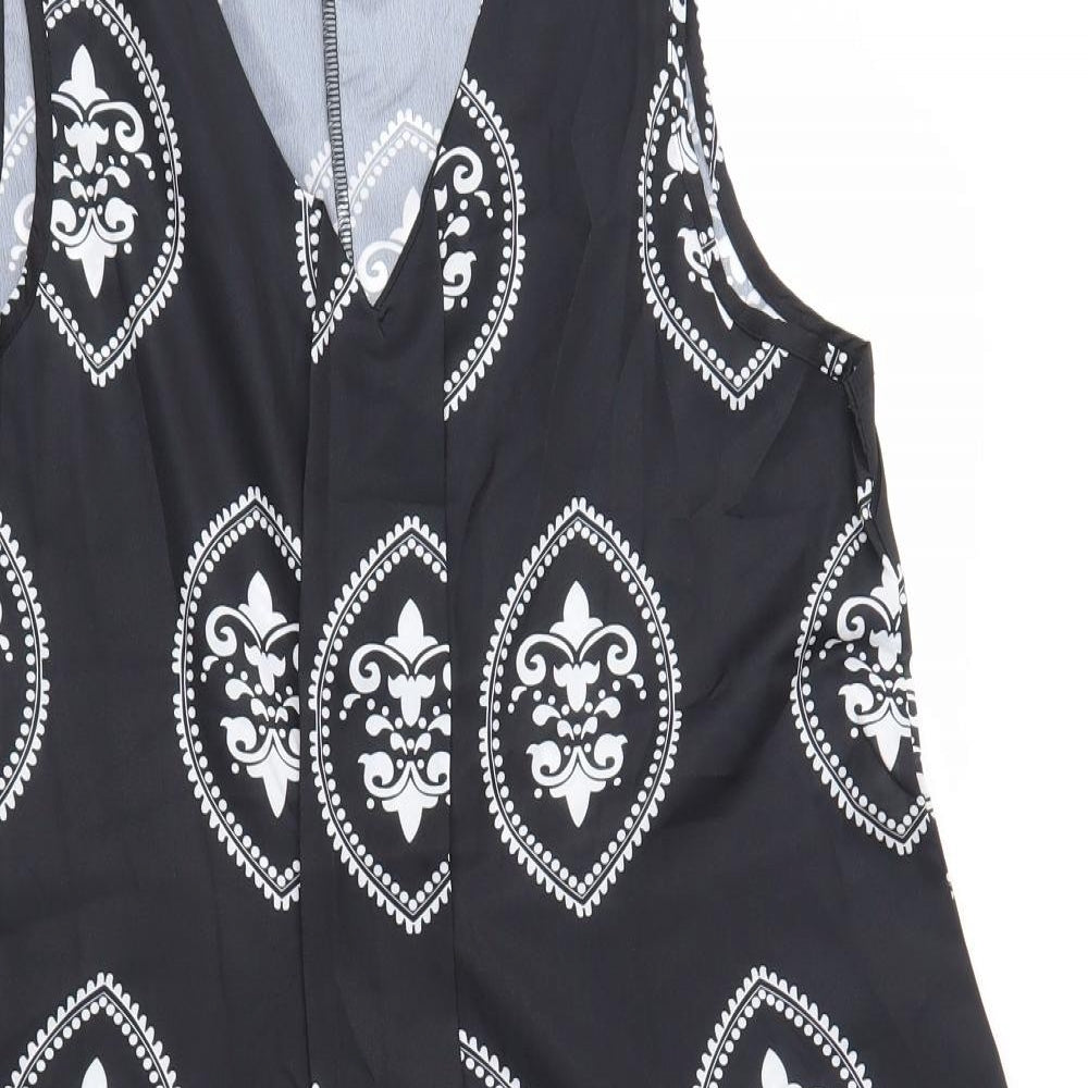 Preworn Womens Black   A-Line  Size M