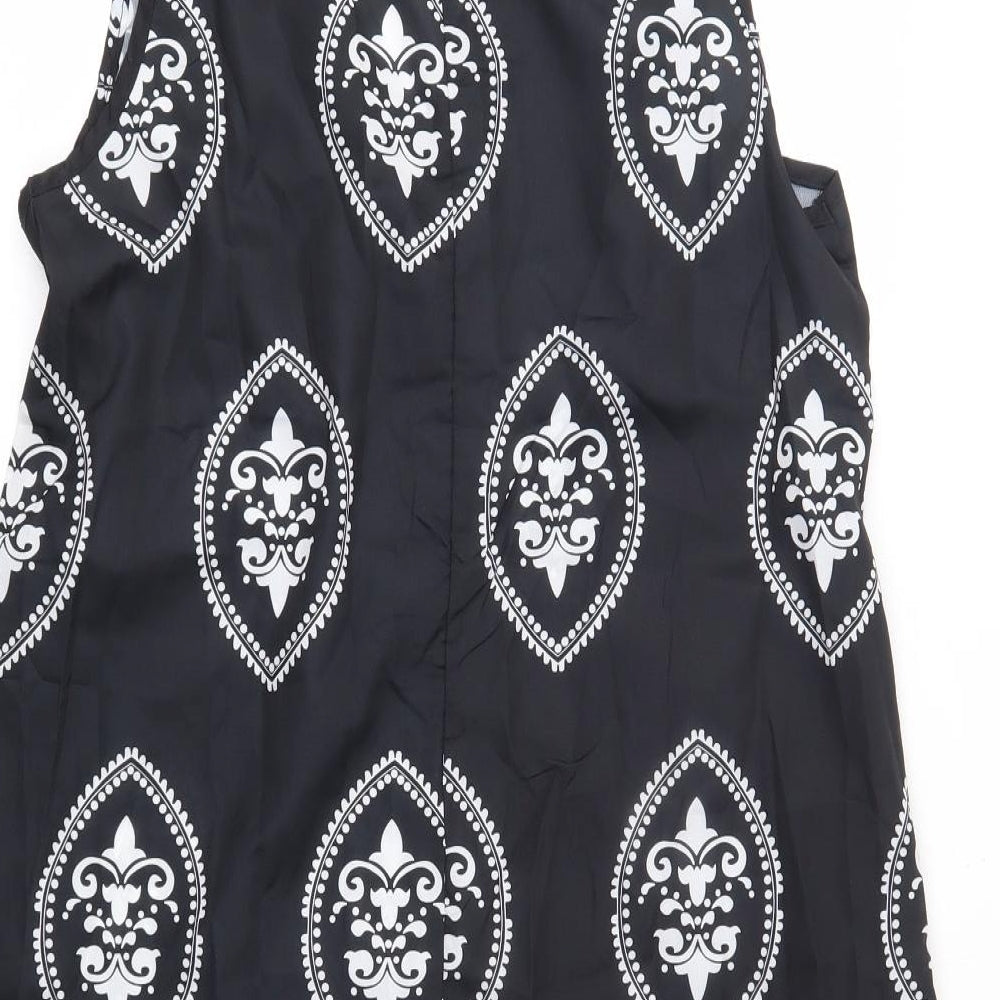 Preworn Womens Black   A-Line  Size M