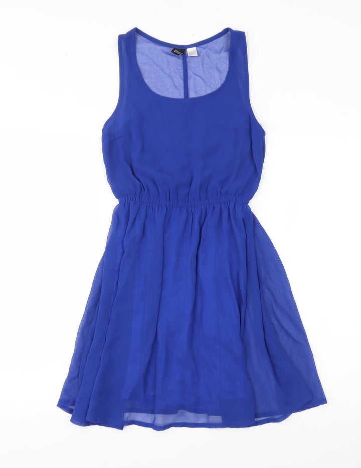 H&M Womens Blue   A-Line  Size 8