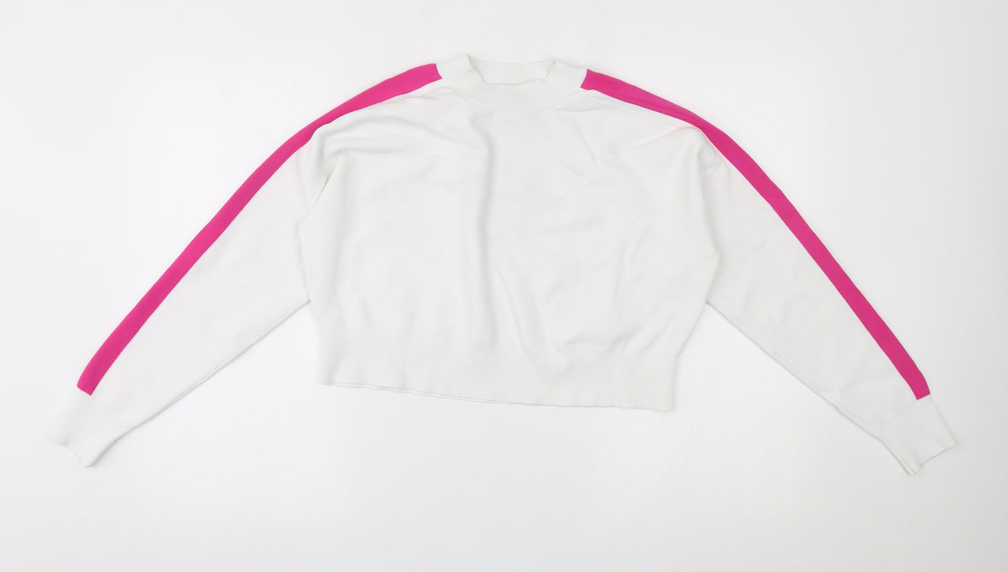 & Other Stories Womens White   Pullover Jumper Size S  - cropped