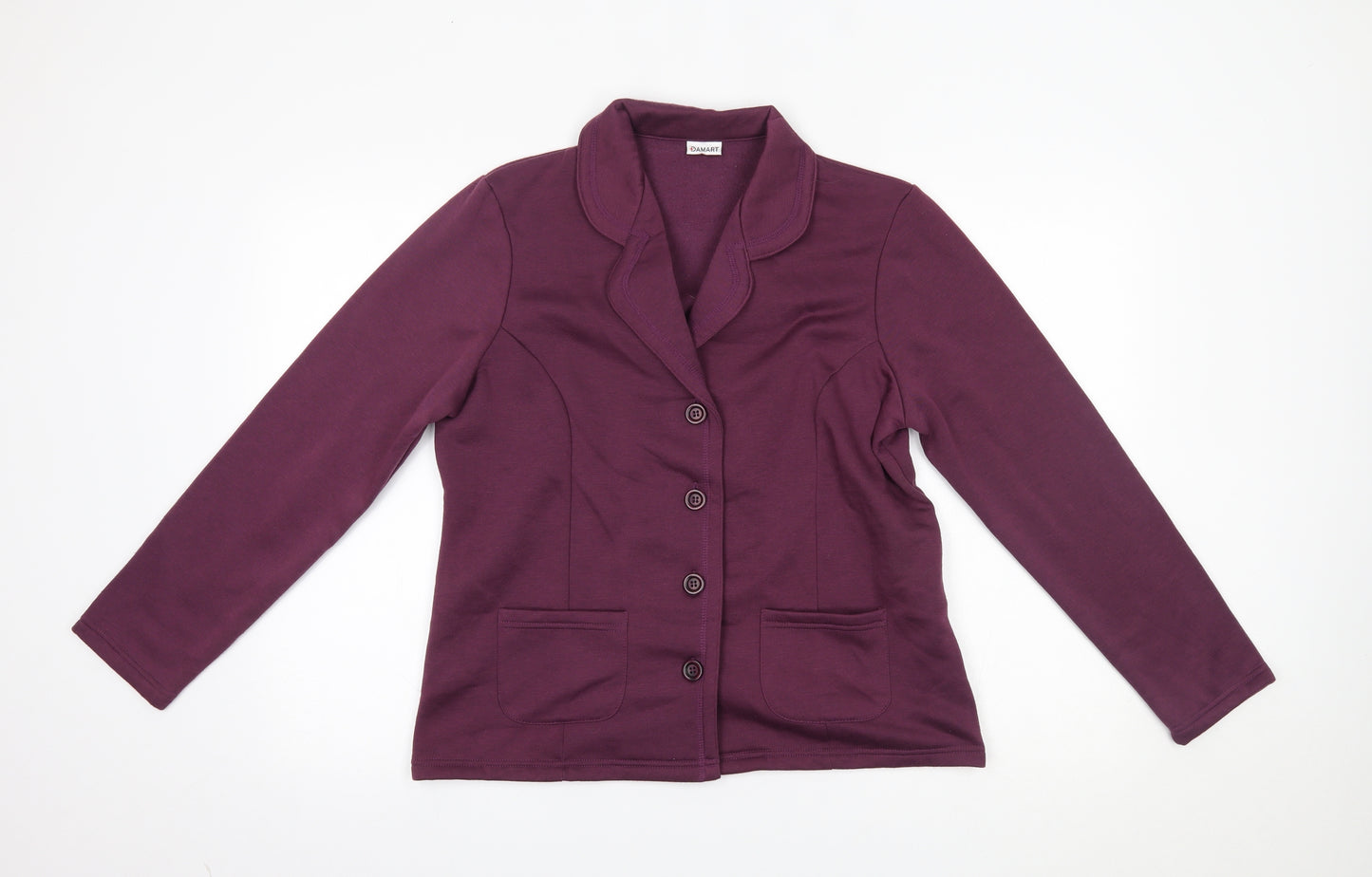 Damart Womens Red   Jacket Blazer Size 12