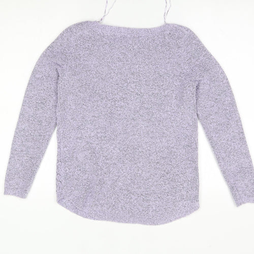 M&Co Womens Purple   Pullover Jumper Size 10