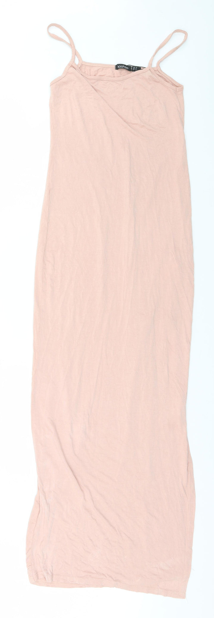 Boohoo Womens Pink Pencil Dress Size 10