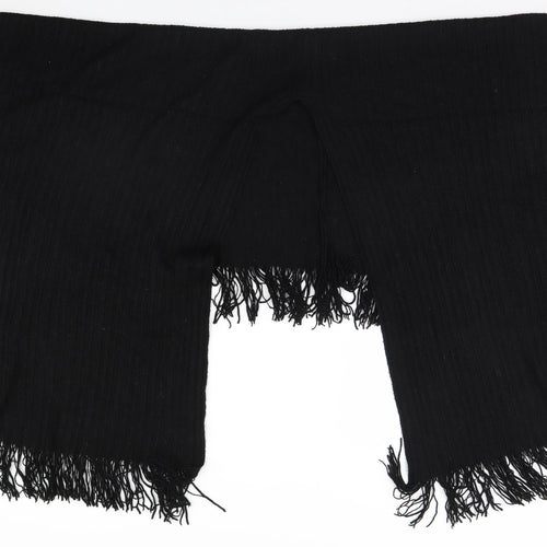 Marks and Spencer Womens Black   Wrap Jumper One Size