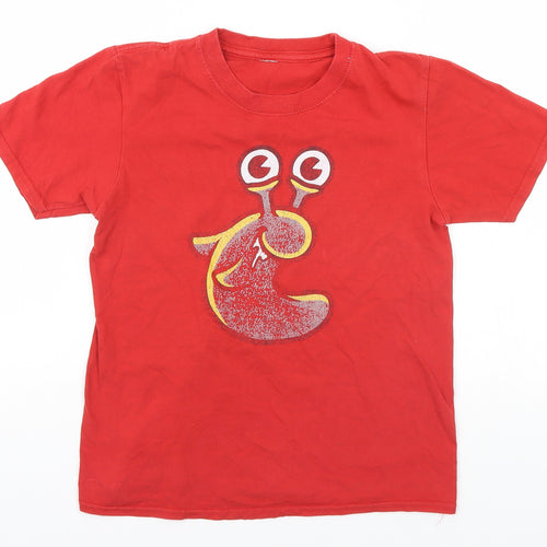 Preworn Boys Red   Basic T-Shirt