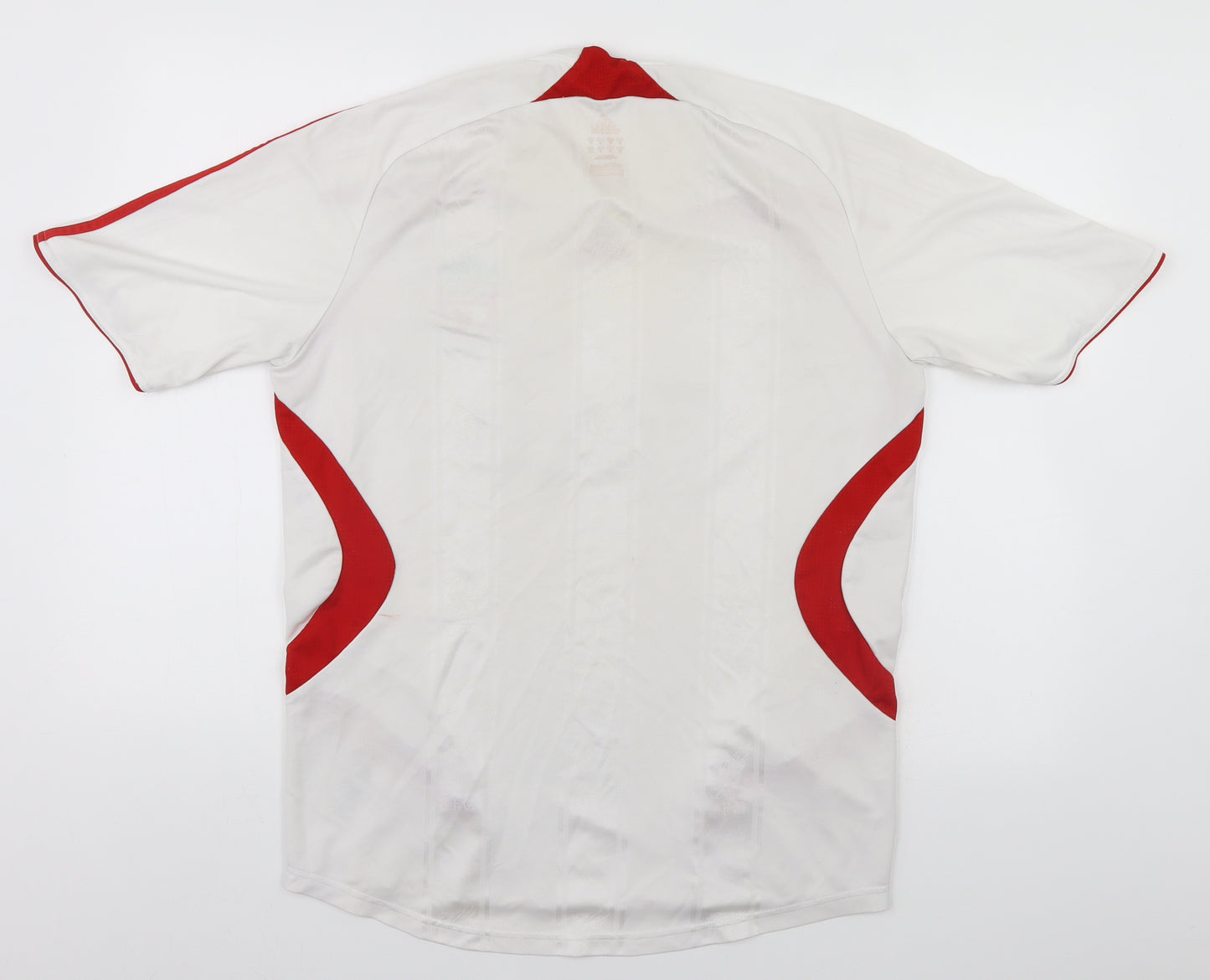 adidas Mens White   Basic T-Shirt Size M  - Liverpool FC