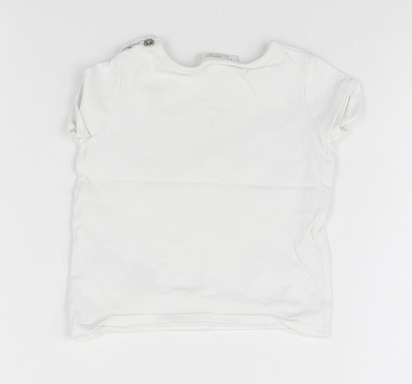 NEXT Baby White   Basic T-Shirt Size Newborn  - Elephant
