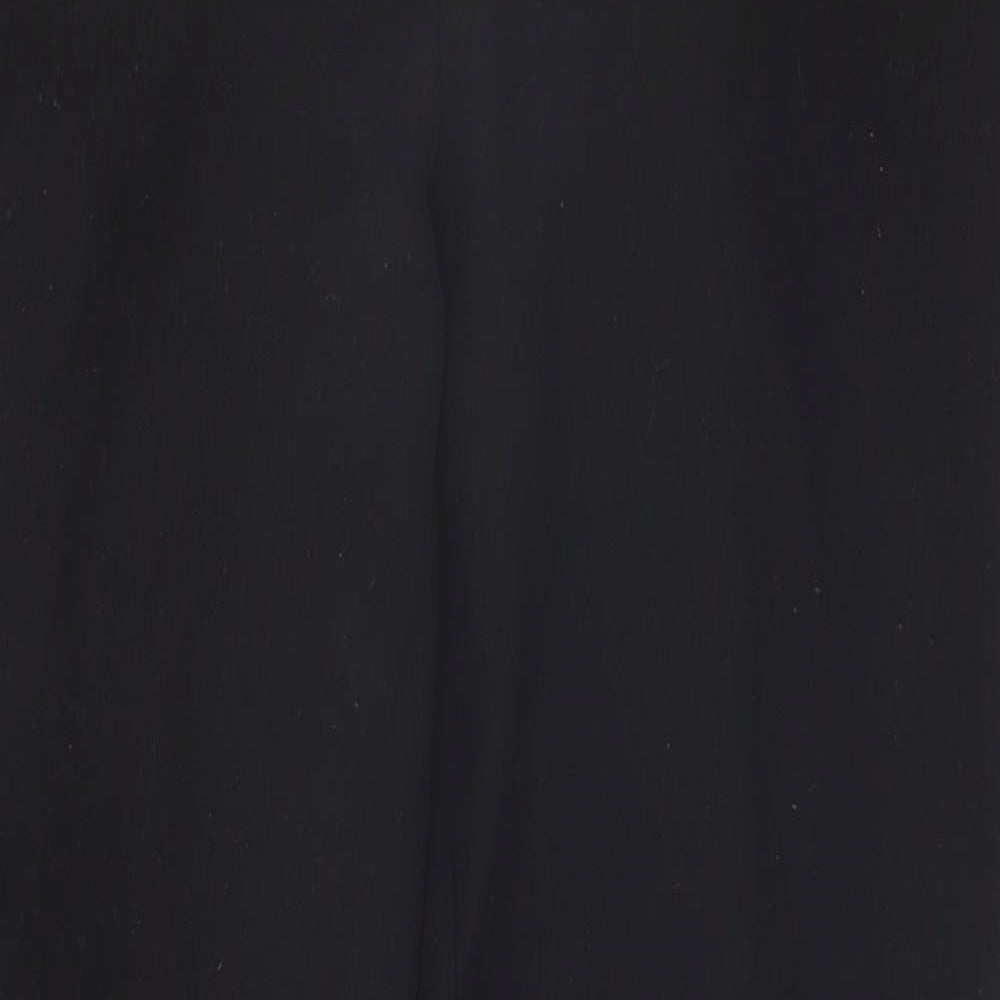 Papaya Womens Black   Trousers  Size 8 L26 in