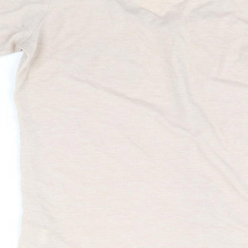Atmosphere Womens Beige   Basic T-Shirt Size 10