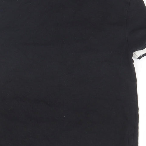 H&M Boys Black   Basic T-Shirt Size 9-10 Years
