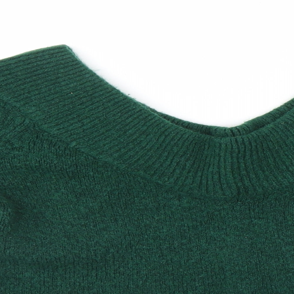 H&M Womens Green   Pullover Jumper Size XS