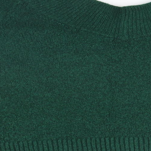 H&M Womens Green   Pullover Jumper Size XS