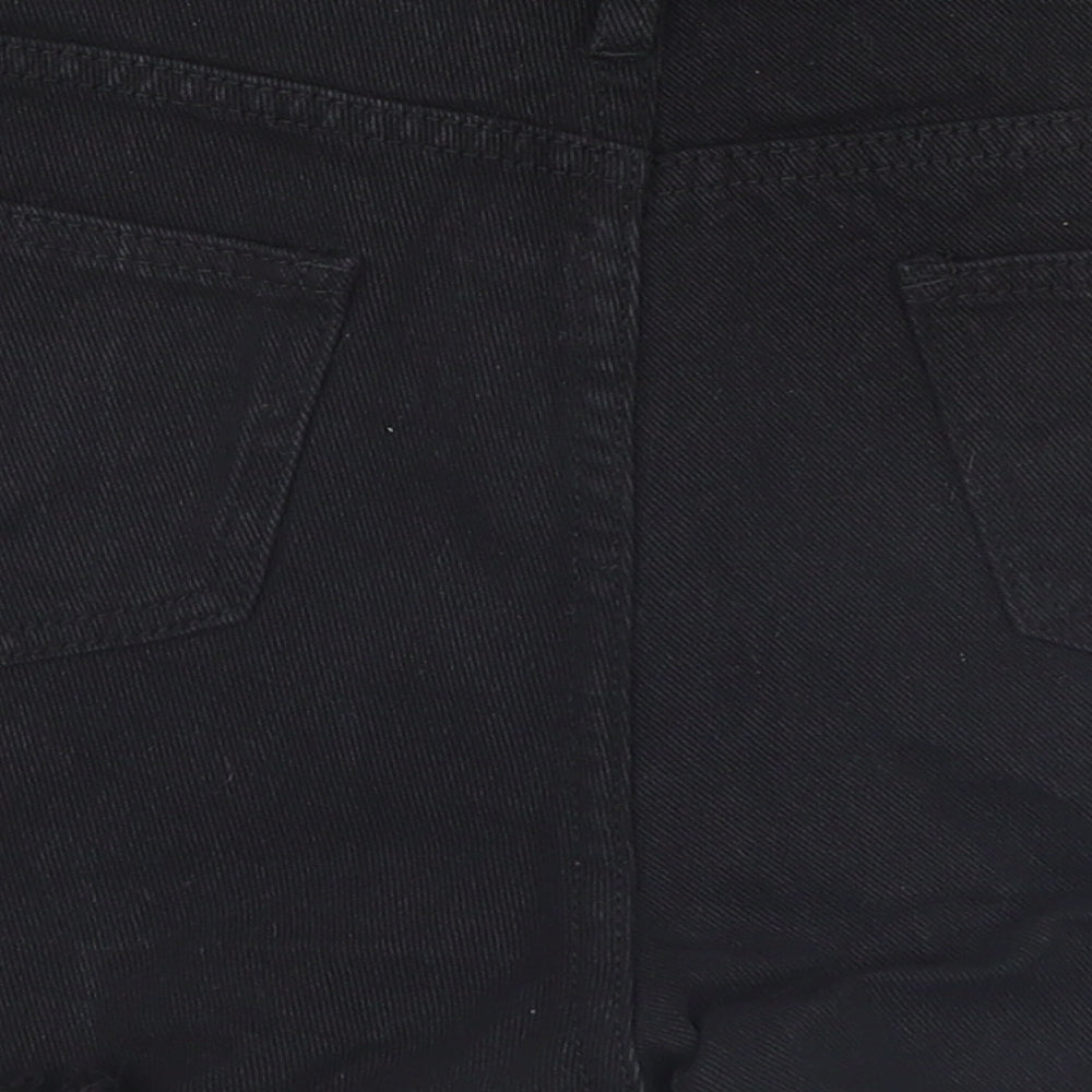 SheIn Womens Black   Cut-Off Shorts Size S