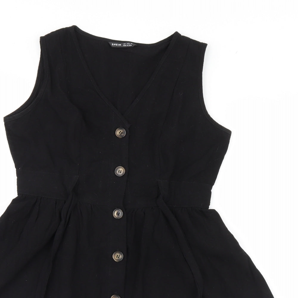 SheIn Womens Black   A-Line  Size 6