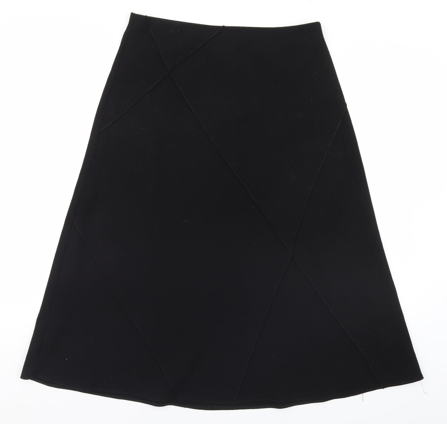 Marks and Spencer Womens Black   A-Line Skirt Size 10