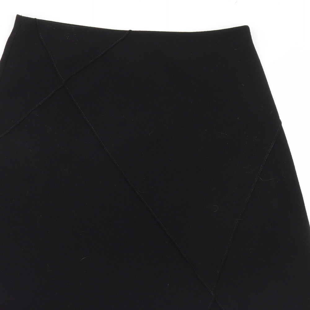 Marks and Spencer Womens Black   A-Line Skirt Size 10