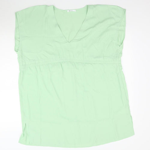 Cupshe Womens Green   Basic Blouse Size M