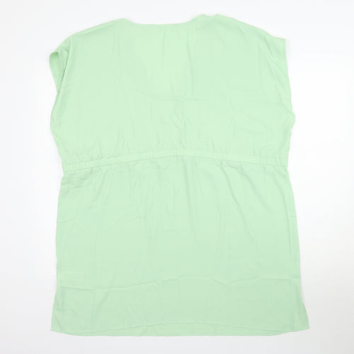 Cupshe Womens Green   Basic Blouse Size M