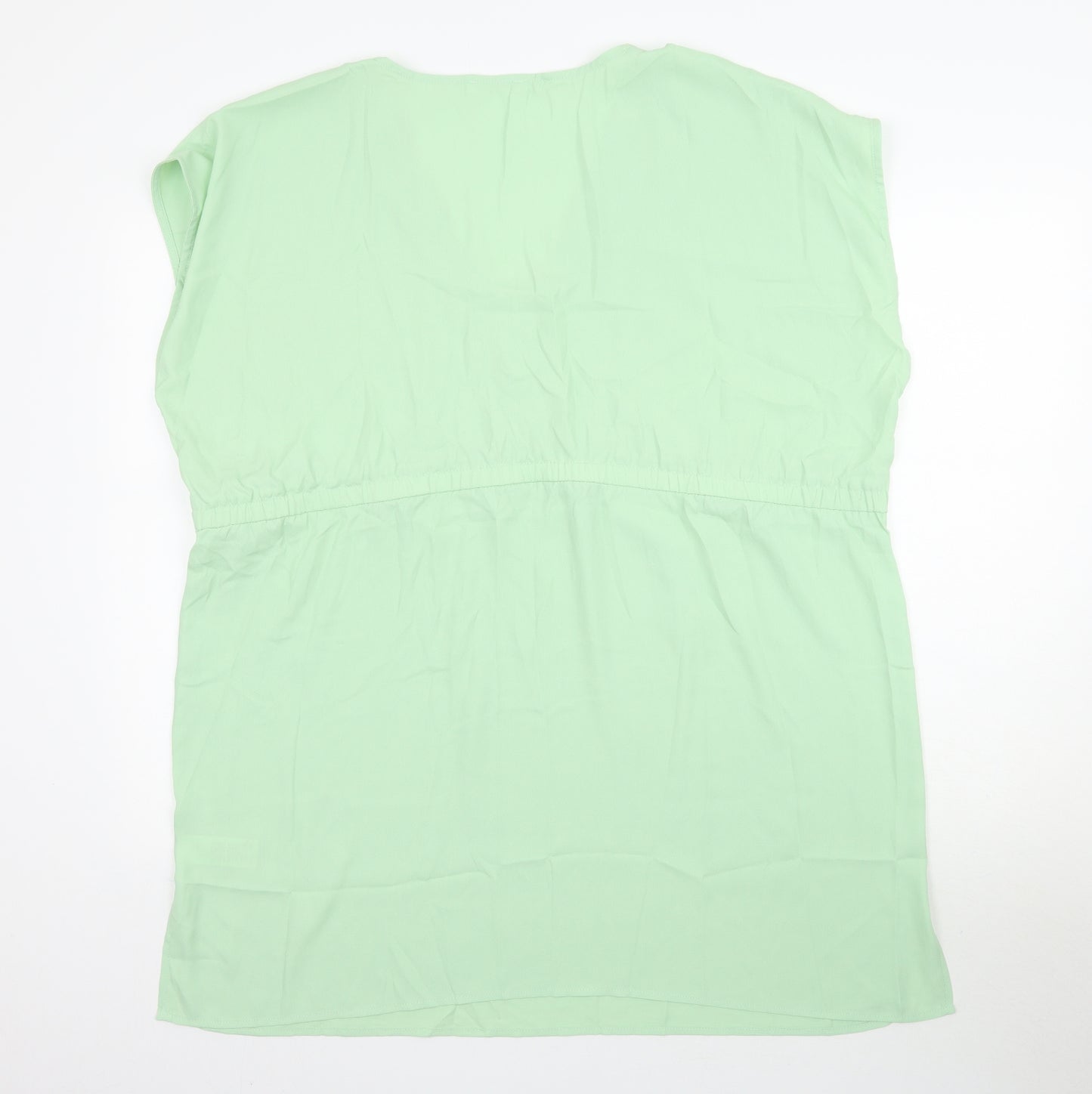 Cupshe Womens Green   Basic Blouse Size M
