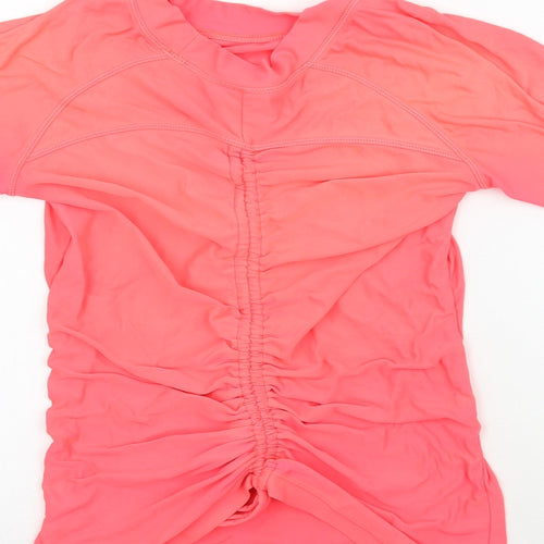 Firefly Womens Pink   Basic T-Shirt Size 8  - Bright Coral Colour