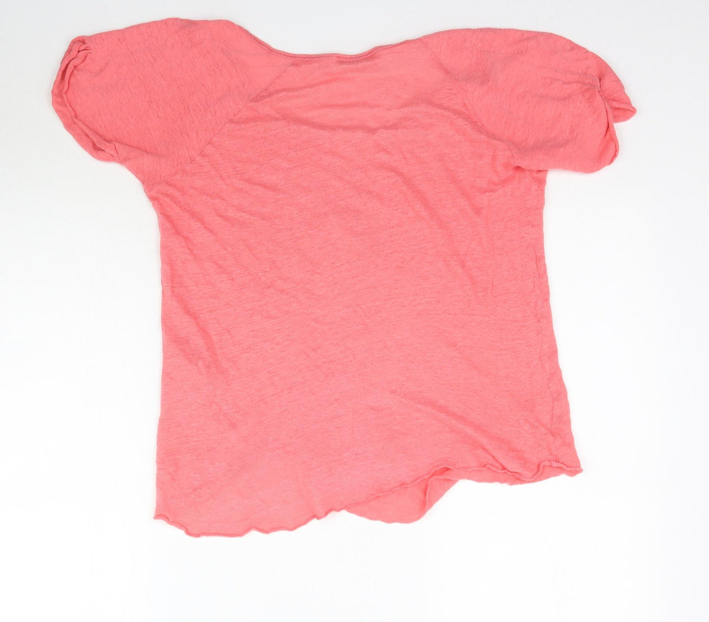 Zara Womens Pink   Basic T-Shirt Size L